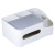 Kinary Sn135 5-Grid Desktop Storage Pen Holder with Tissue Box Office Supplies Cosmetics Storage Box