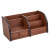 Kinary Sn182 High Quality Wooden Multifunctional Pen Holder Large Desktop Storage Box Office Supplies Combination