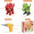 Fashion customization Pack Diy Take Apart Dinosaur Toys For Kids,Assembly Dinosaur Play Set With Electric Drill For