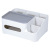 Kinary Sn135 5-Grid Desktop Storage Pen Holder with Tissue Box Office Supplies Cosmetics Storage Box