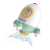 Fun Bath Time Space Rocket Fountain Shower Toys Spray Water Bathtub Toy Rotating Rocket Baby Bath Toy Set For Baby