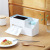 Kinary Sn137 Desktop Storage Box Tissue Box Paper Extraction Box Upgrade Heighten and Thicken Creative Desk Plastic