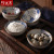 Ceramic Pot King Japanese Style Ceramic Bowl Household Eating Bowl Rice Bowl Small Bowl Creative Personality Retro Tableware Set 6 Pieces