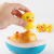 Hot Selling Bath Bathtub Toy Battery Operated Duck Shape Water Pump with Hand Shower With Sucker Bath Toy For Kids