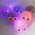 Creative New 10cm Big Eye Squeeze Air Foam Luminous Ball TPR Pressure Reduction Toy Squeeze Luminous Ball