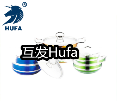 Hufa Stainless Steel Wire Ear Kitchen Pot Household Kitchen Set Pot Multi-Color Multi-Specification Optional Multi-Function Pots