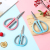 Colorful Air Cushion Comfortable Office Scissors Student Handmade Art Scissors Multifunctional Strong Kitchen Multipurpose Scissors