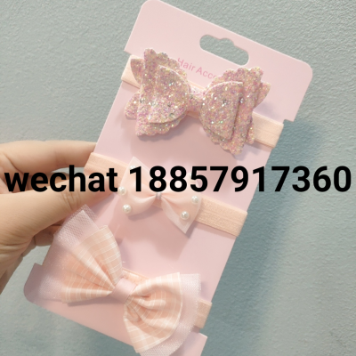 3pcs hairbnad for kids factory price