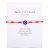 Amazon New 7 Knot Devil Eyes Red Rope Bracelet Female Cross-Border Woven Blessing Bracelet Bracelet Wholesale