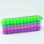 Autism Stress Relief Purse Sensory Push Bubble Coin Bags Pouch School Kids Rainbow Silicone Fidget Pencil Case