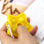Alloy Silicone Pentagram Sensory Keyring Stress Relief Finger Bubble Keychains Baby Star Shape Fidget Toy Keychain