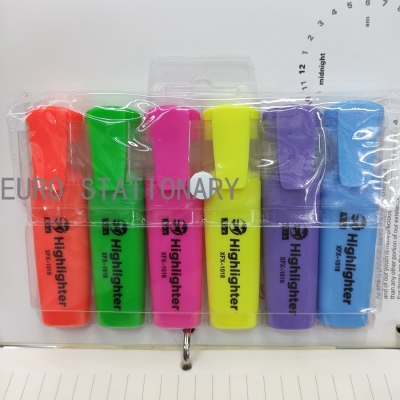 XFX-1018 Fluorescent Pen Color Mini Fluorescent Pen Color Notes Key Marker