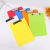 Office Supplies Folder Writing Pad A4 Color Plastic Plywood with Engraved Ruler Can Be Hung Transparent Flat Clip