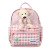 Primary School Student Schoolbag Cartoon Cute Plaid Bear Backpack Female Korean Kindergarten Large-Capacity Backpack Wholesale