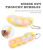Custom Mini Silicone Anti Stress Keyring Sensory Squishy Finger Bubble Keychain Bean Pea Squeeze Fidget Toy Keychain