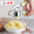 Kitchen Multi-Functional Garlic Press Stainless Steel Garlic Masher Manual Mashed Garlic Mashed Garlic Ginger Garlic Smasher