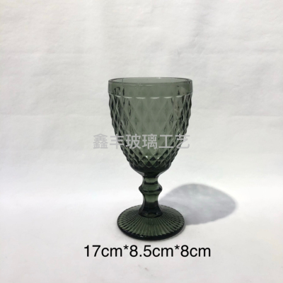 2Factory Direct Sales Crystal Glass Original Color Color Cup Red Wine Glass Beer Coffee Drink Champagne Glass Milky Tea Cup