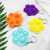 Kids Educational Toy Stress Relief Keyring Push Sensory Bubble Keychain Mini Fidget Simple Toy Keychains