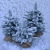 Christmas Environmental Protection Small Christmas Tree Mini Window Shopping Mall Props Snow Scene Desktop Decoration Decoration