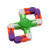 Interactive Plastic Finger Spinning Toys Intelligence Stress Relief Wacky Tracks Brain Sensory Diy Fidget Spinner Chain