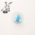 Cute Animal Tail Sticky Hook Nordic Simple Seamless Punch-Free Load-Bearing Bathroom Glazed Wall Tile Strong Hook