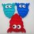 Cartoon Silicone Kids Crab Press Bubble Stress Relief Toys Simple Finger Pagurian Fidget