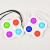 2 In 1 Bubble Sensory Toy Kids Finger Fidget Spinning Key Chain Rotatable Simple Spinner Squeeze Toys