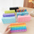 Kids Fidgets Stationery Storage Bag Silicone Simple Sensory Pen Bag Students Fidget Bubble Pencil Cases