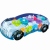 Electric Universal Light Music Transparent Gear Car Stall Luminous Night Market Park Children's Mechanical Car Toy H