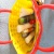 Cartoon Party Fidgets Shopping Hand Bags Kids Silicone Tote Bags Yellow Ducky Push Bubble Sensory Fidget Handbag
