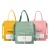 Kinary Student Canvas Handbag Can Carry Tuition Bag Canvas Tuition Bag Shoulder Messenger Bag Dc1928