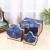 Large Cake Flip Gift Box Hand-Held Gift Leather Hand-Held Tassel Box Hand-Held Gilding Square Box Gift Box