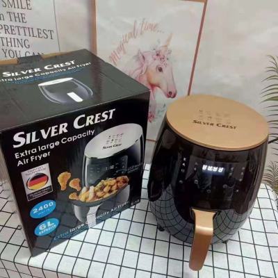 Home Intelligent Automatic Air Fryer English Version 6L Large Capacity Chips Machine One Piece Dropshipping One Piece Dropshipping