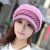 Plus Fluff Knitted Hat Trendy Peaked Cap Winter Autumn and Winter Women Beret Rabbit Fur Hat Woolen Cap 2021