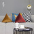 Nordic Instagram Style Triangle Cute Pillow Velvet Tassel Cushion Sofa Tapered Children's Model Room Pillow