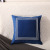 Netherlands Velvet Towel Embroidery Square Pillow Velvet Plain Simple Sofa Cushion Car Cushion Factory Direct Sales