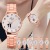 New Simple Steel Belt Women's Watch Creative Crystal Surface All-Matching Graceful Wrist Watch