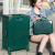 24-Inch Aluminum Frame Suitcase Suitcase Women's Luggage 20-Inch Retro Boarding Bag Aluminium Frame Luggage