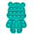 Dda2391 Silicone Little Bear Animal Fidget Toys Autism Push Bubble Sensory Toys Bear Shape Fidget Toy For Kids