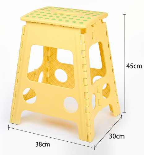 45cm Sitting Height Classic Folding Stool Series Stool Surface Comes with Patent Safety Lock