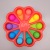 Simple Fidget Brain Toys Kids Easy Use Stress Relief Hand Toys Soft Silicone Decompression Toys