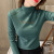 Dralon Bottoming Shirt Women's Autumn and Winter 2021 New Half Turtleneck Fleece Clothes Women's Fashion Inner Wear Long Sleeve T-shirt Wholesale