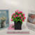 Mini Artificial Bonsai Flower Small Potted Factory Direct Sales Artificial Flower Plant