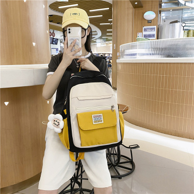 Foreign Trade Schoolbag Female Korean Style High School and College Student Mori Backpack 2020 New Middle School Student Junior High School Backpack