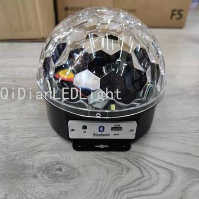 Led Magic Ball Light Stage Lights Star Light Colorful Bluetooth Music KTV Flash Rotating Atmosphere Horn Light