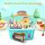 2021 high-level children multi-function game puzzle toys pretended kitchen toy set