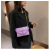 Women's Bag 2020 New Fashion PU Leather Chain Small Square Bag Urban Simple Trendy Shoulder Messenger Bag Women's Bag
