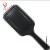 New Plastic Large Plate Comb Texture Matte Black Scalp Massage Comb GH Internet Celebrity Airbag Cushion Comb