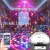 Led Magic Ball Light Stage Lights Star Light Colorful Bluetooth Music KTV Flash Rotating Atmosphere Horn Light