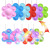 Double-sided Doll Reversible Sunflower Keychain Silicone Flip Octopus Fidget Toy Face Changing Octopus Bubble Toys